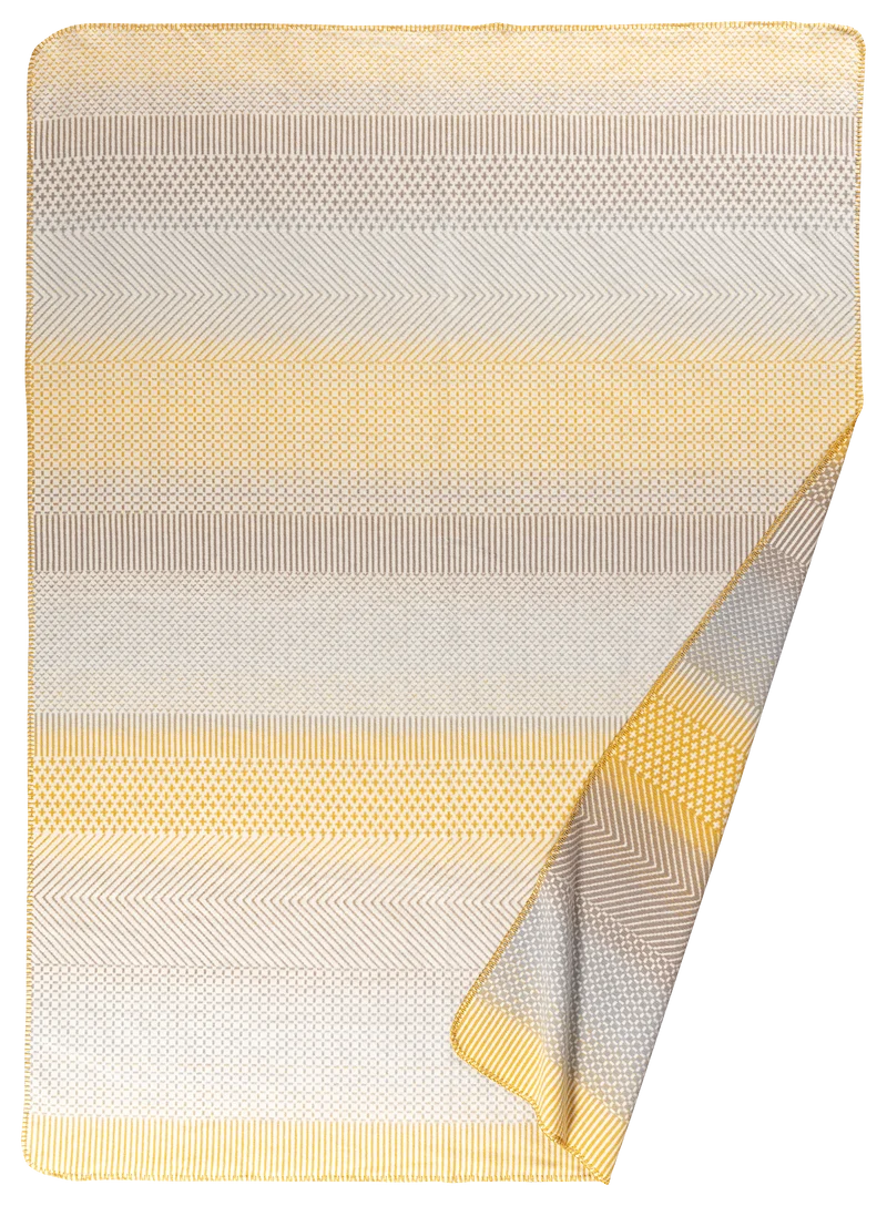 Finja Kuscheldecke Honig – Bio-Baumwolldecke 150 × 200 cm | Richter
