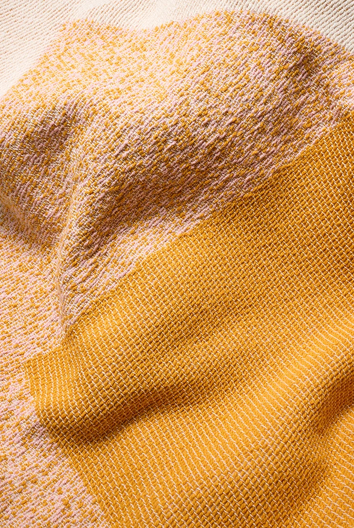 Cotton Blanket “Color Combination 04” by Luzia Hein