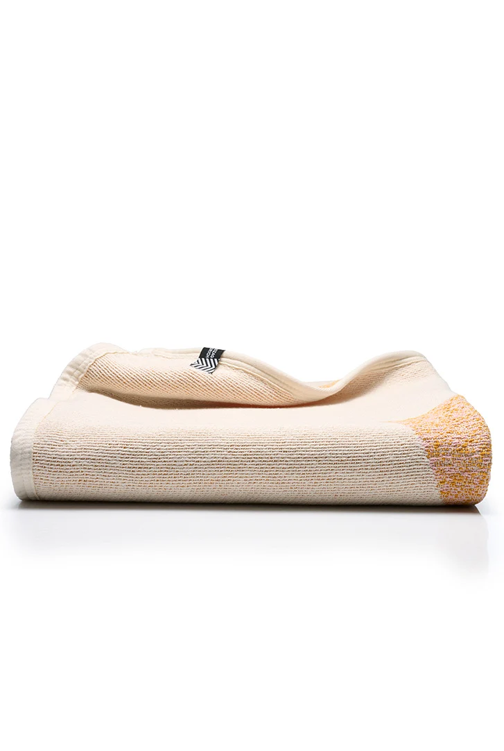 Cotton Blanket “Color Combination 04” by Luzia Hein