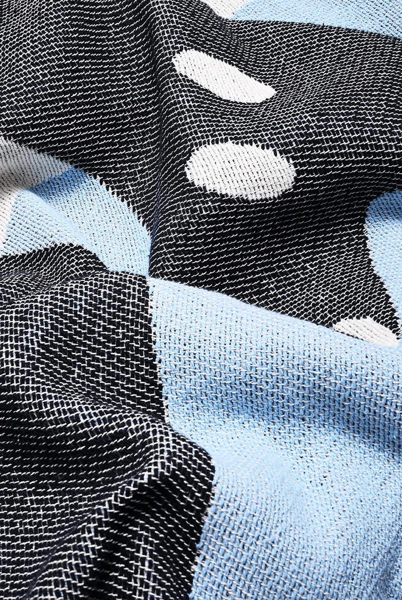 Cotton Blanket “Lupo” by Joël Roth