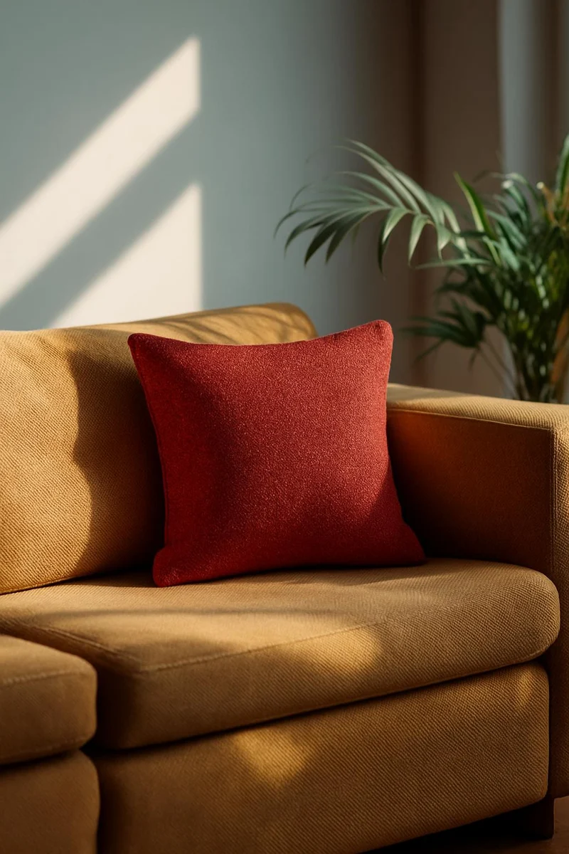 Structure Cushion "Genki" - Amber