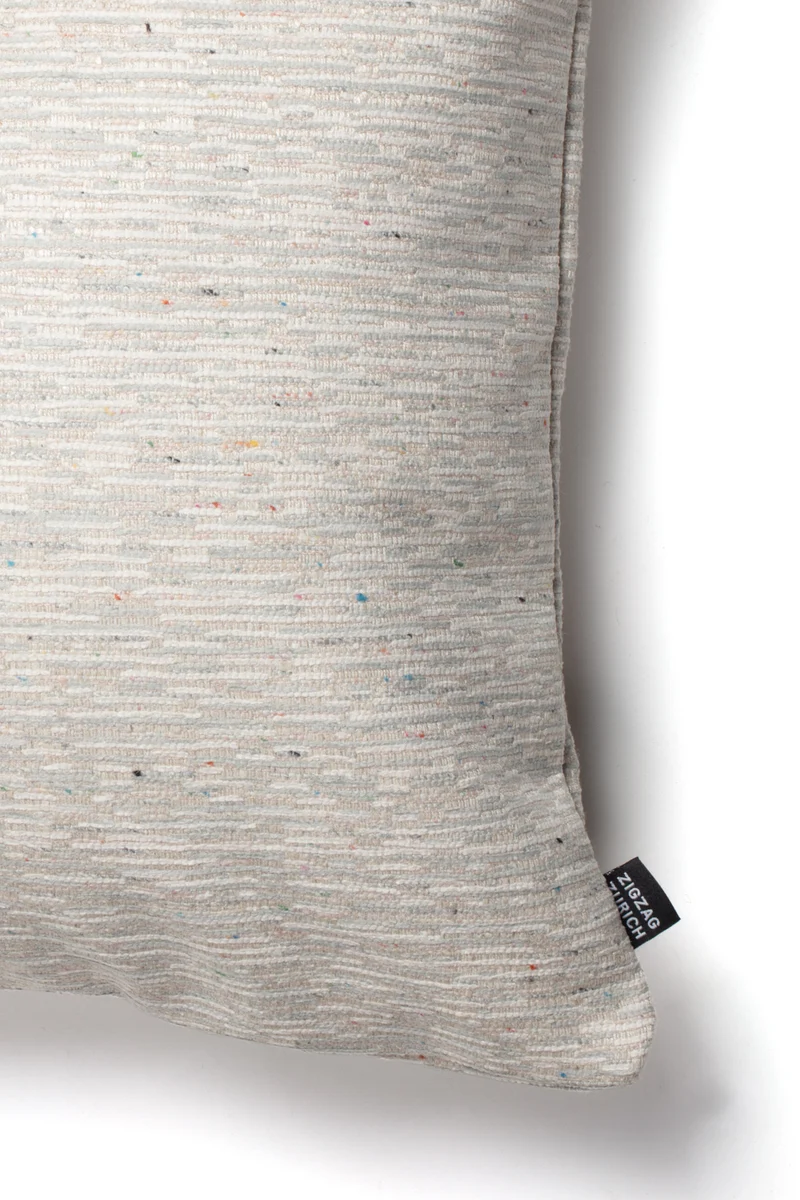 Chenille Cushion "Fossil" - Natural
