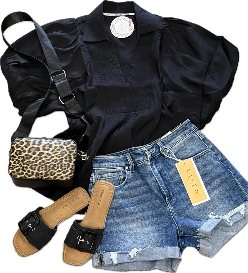Constance Denim Shorts (Medium)