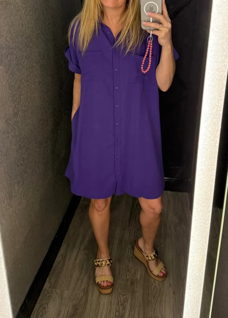 Stephenville Dress (Purple)