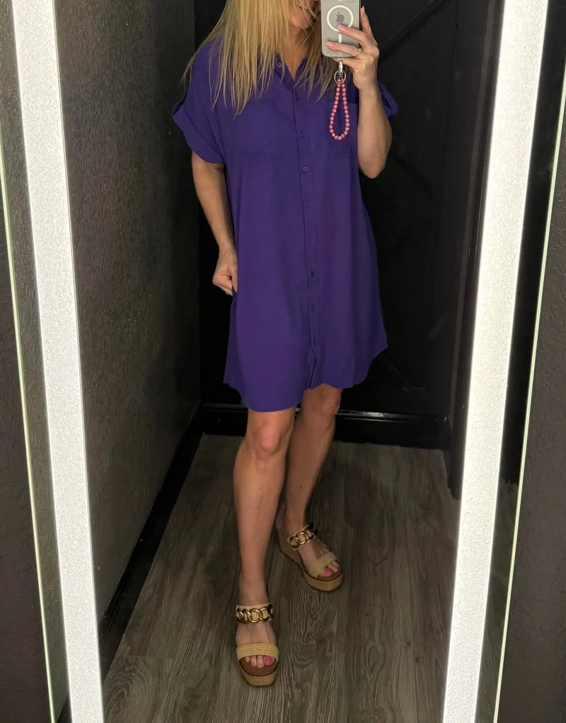 Stephenville Dress (Purple)