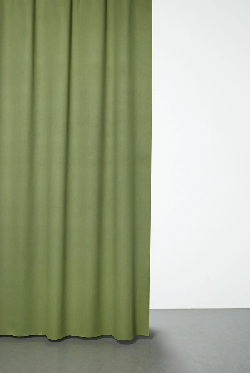 Blackout Curtains “Nightfall” in Moss Color