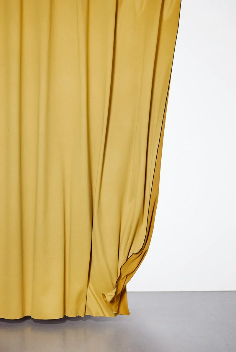 Blackout Curtains “Nightfall” in Ocre Color
