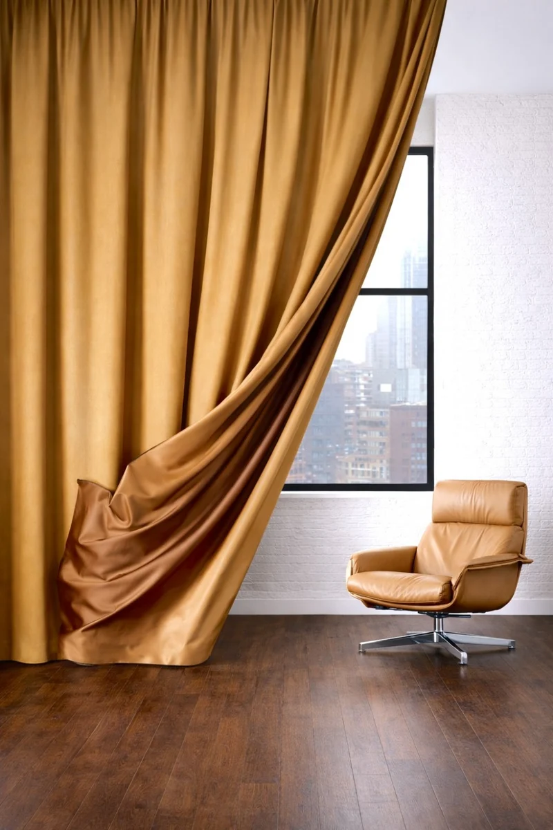Blackout Curtains “Nightfall” in Cinnamon Color