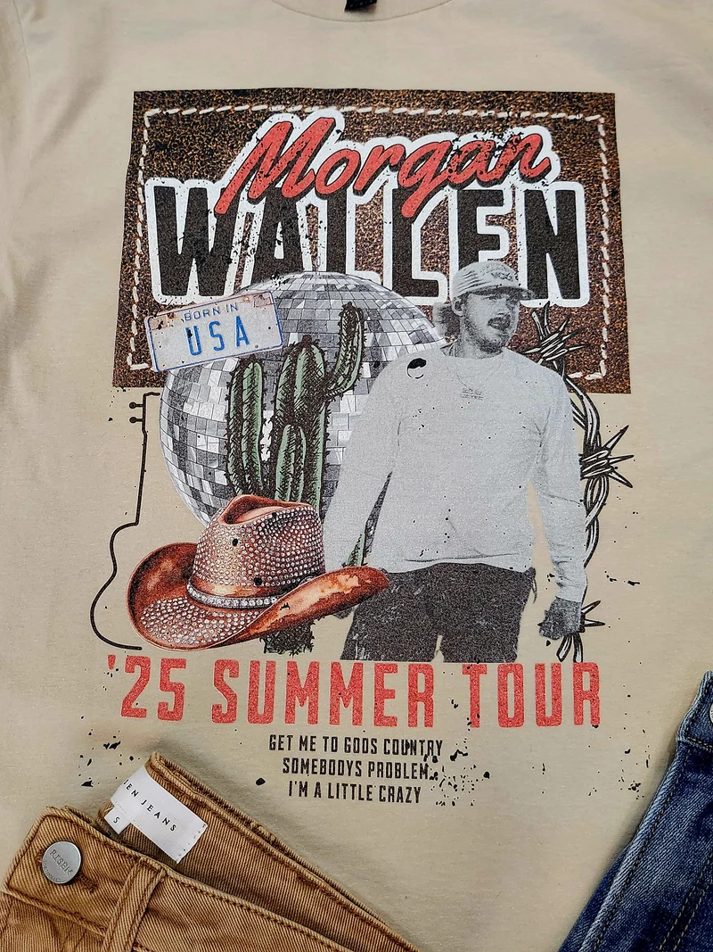 Wallen Graphic Tee (Sand)