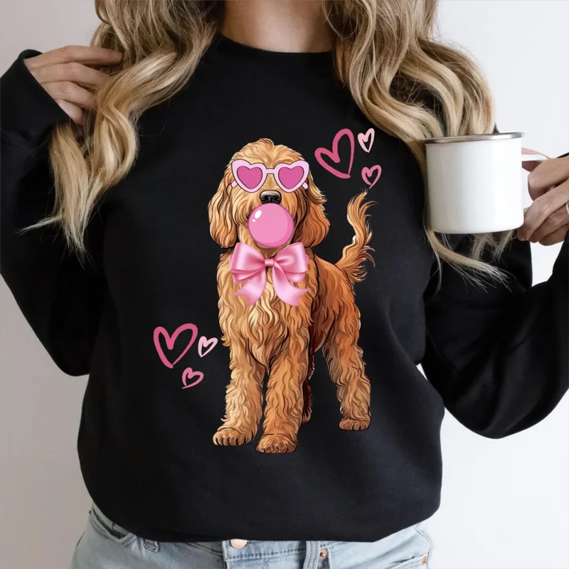 Golden DOODLE VALENTINE