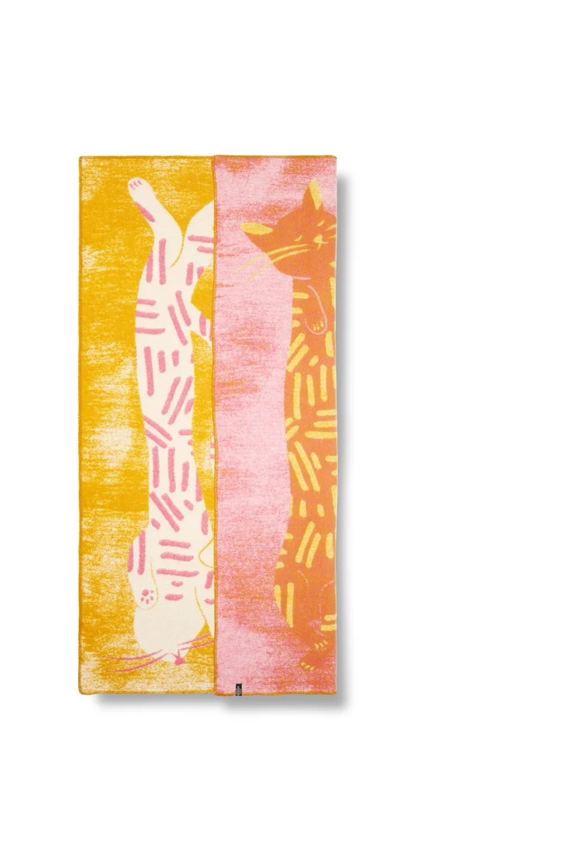 Wool Blanket "Pitschi" by Vera Loher