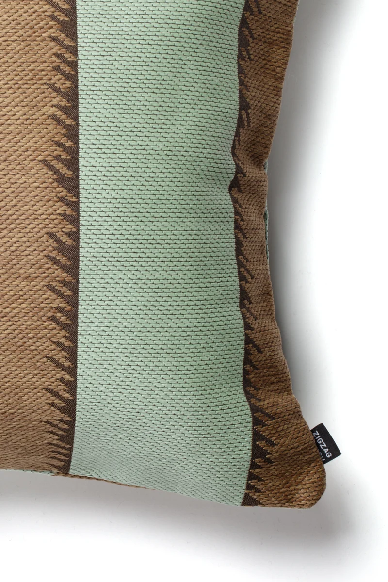 Indoor Outdoor Cushion "One Love" - Green Tea Olive