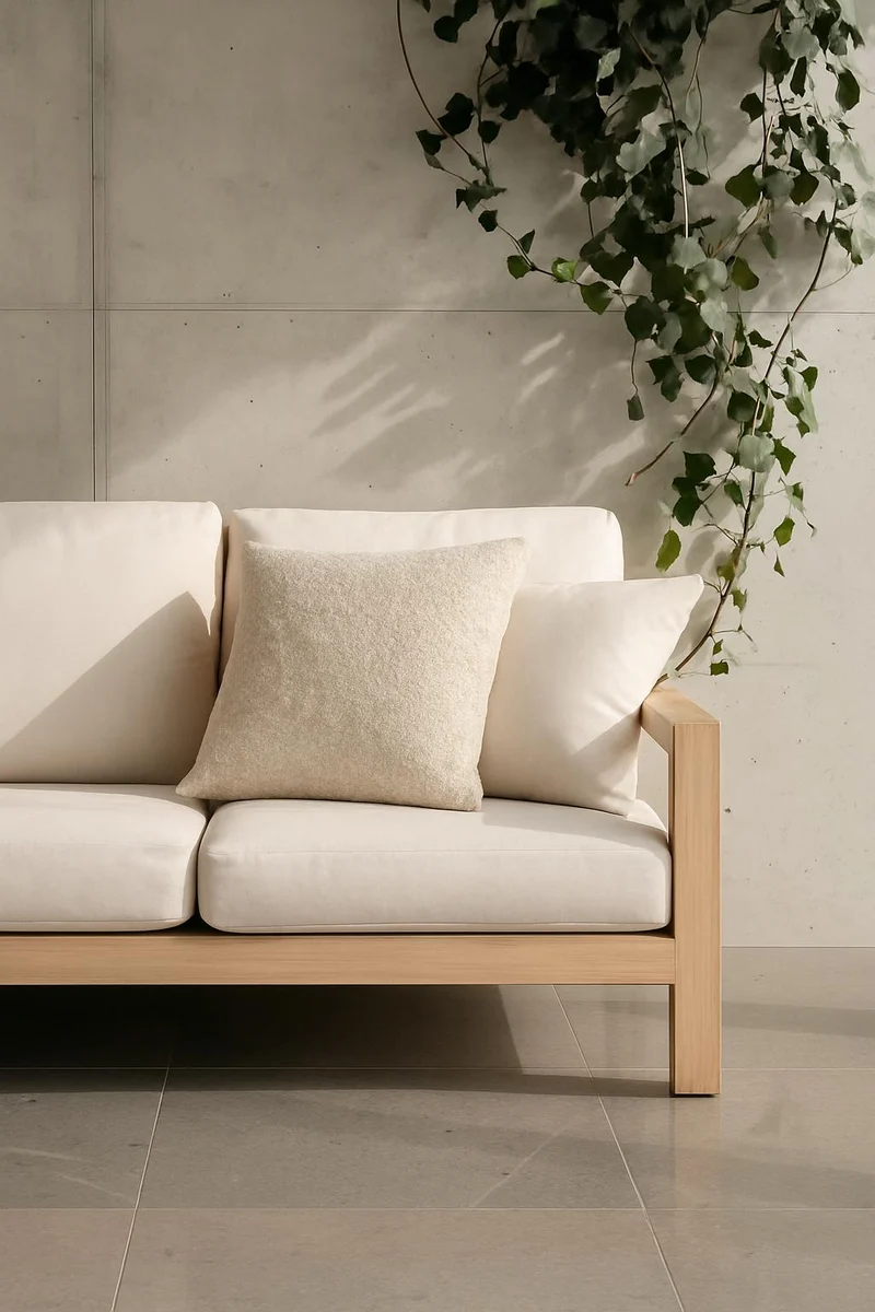 Outdoor / Indoor Cushion "Donata" - Natural