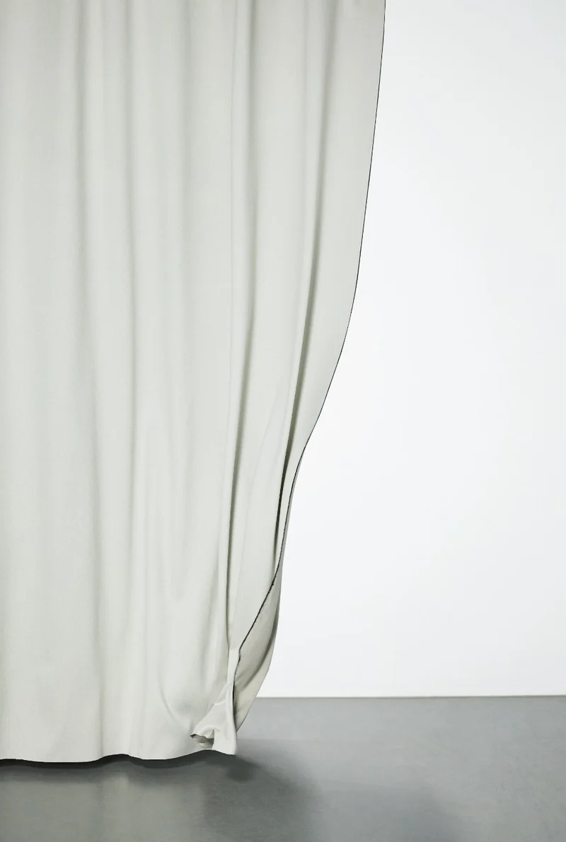 Blackout Curtains “Nightfall” in Light Grey Color