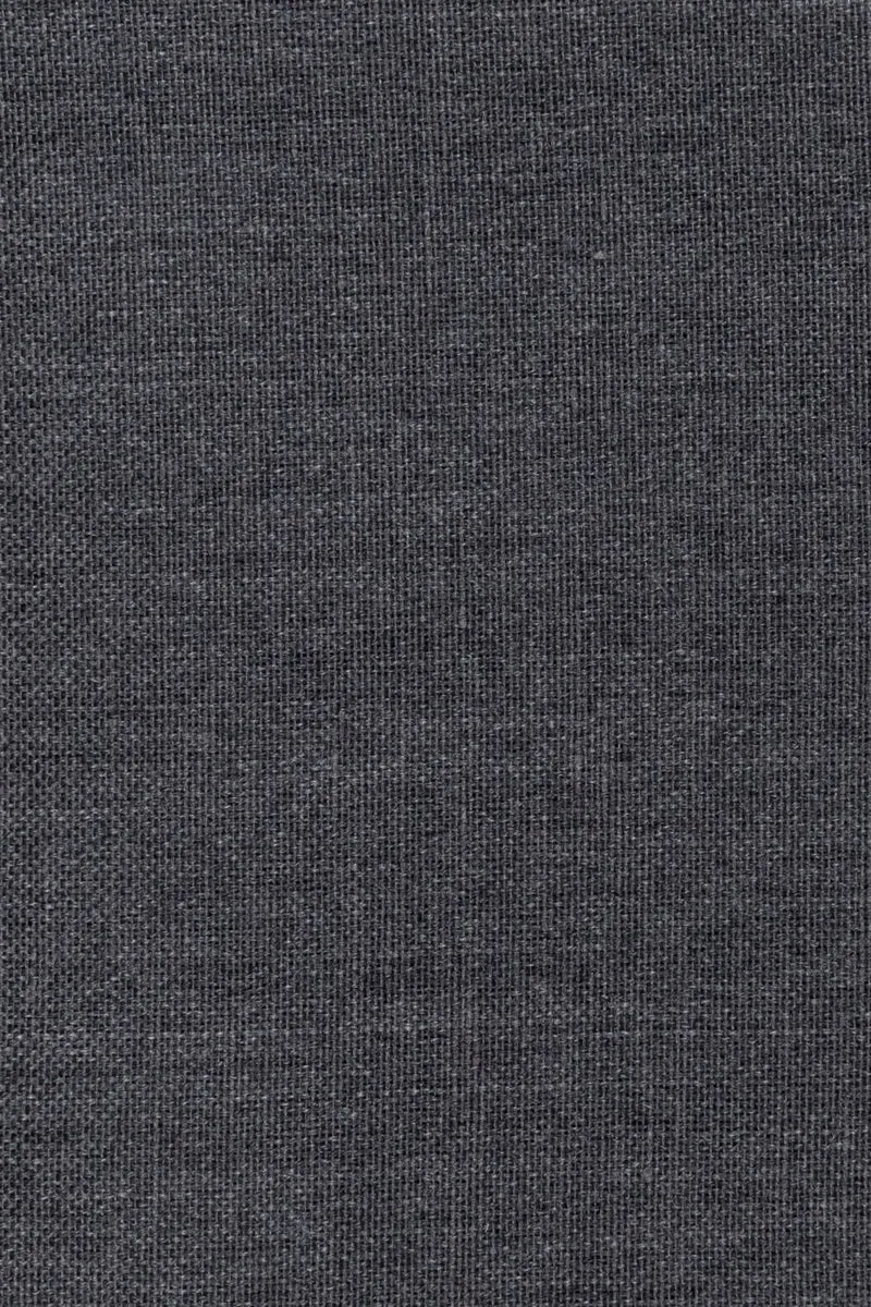 Wool & Linen Curtains "Lana Lino" in Anthracite Color