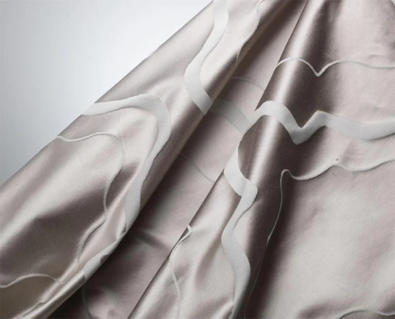 Silk Cotton Fabric for Curtains, Beds & Pillows "Salvora"