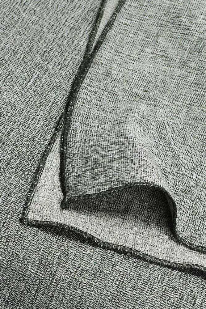 Wool and Cotton Bedspread "Mona" Double Sided in 13 colors