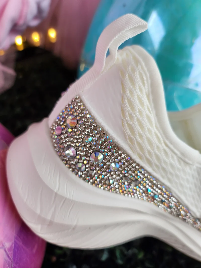 Frosting (White/Rhinestones) Sneakers