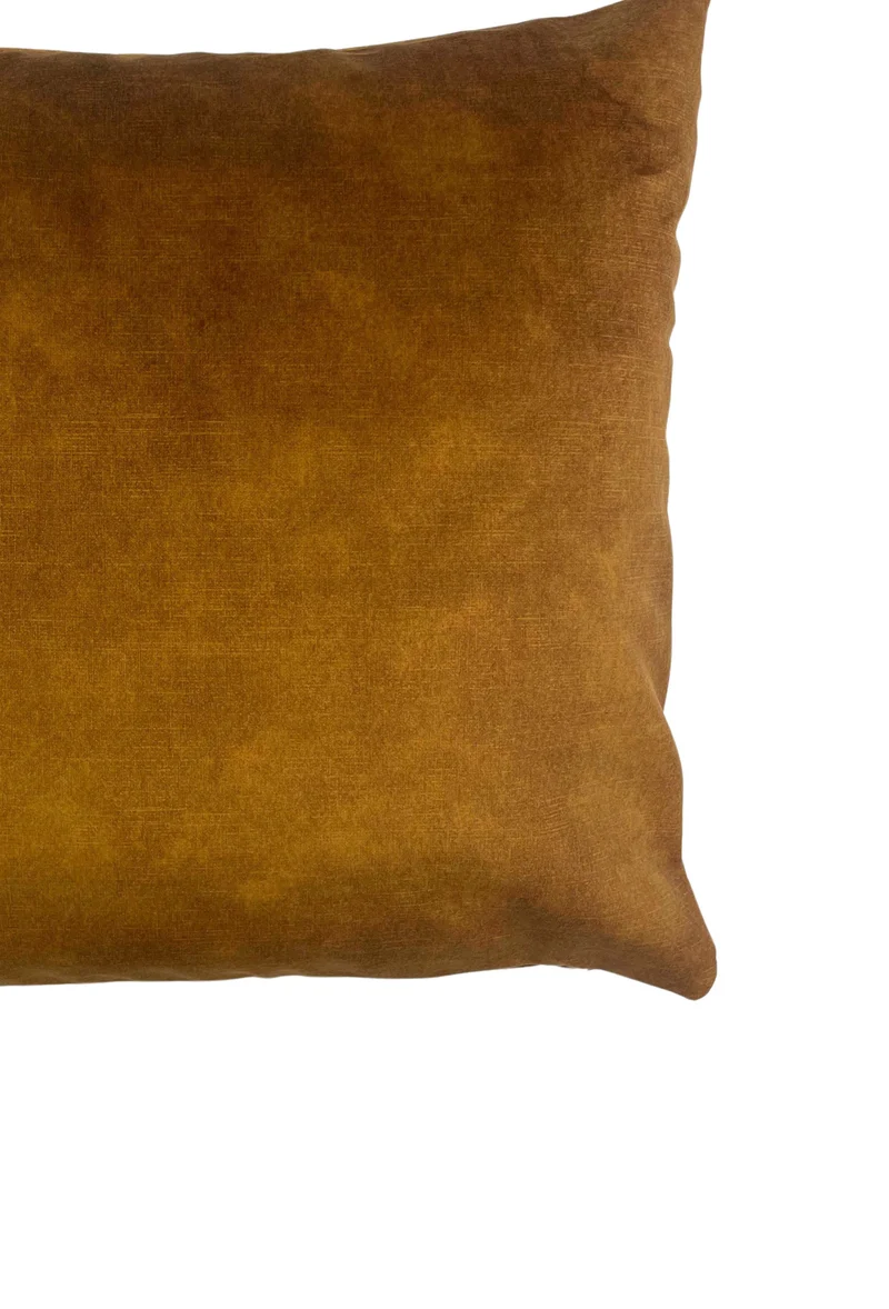 Velvet Cushions "Casino" - Kurkuma