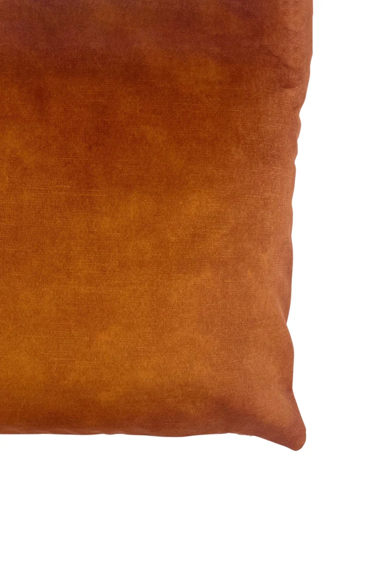 Velvet Cushions "Casino" - Brick