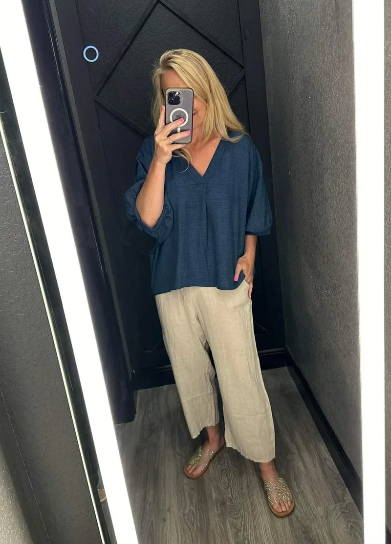 Vanessa Top (Denim)