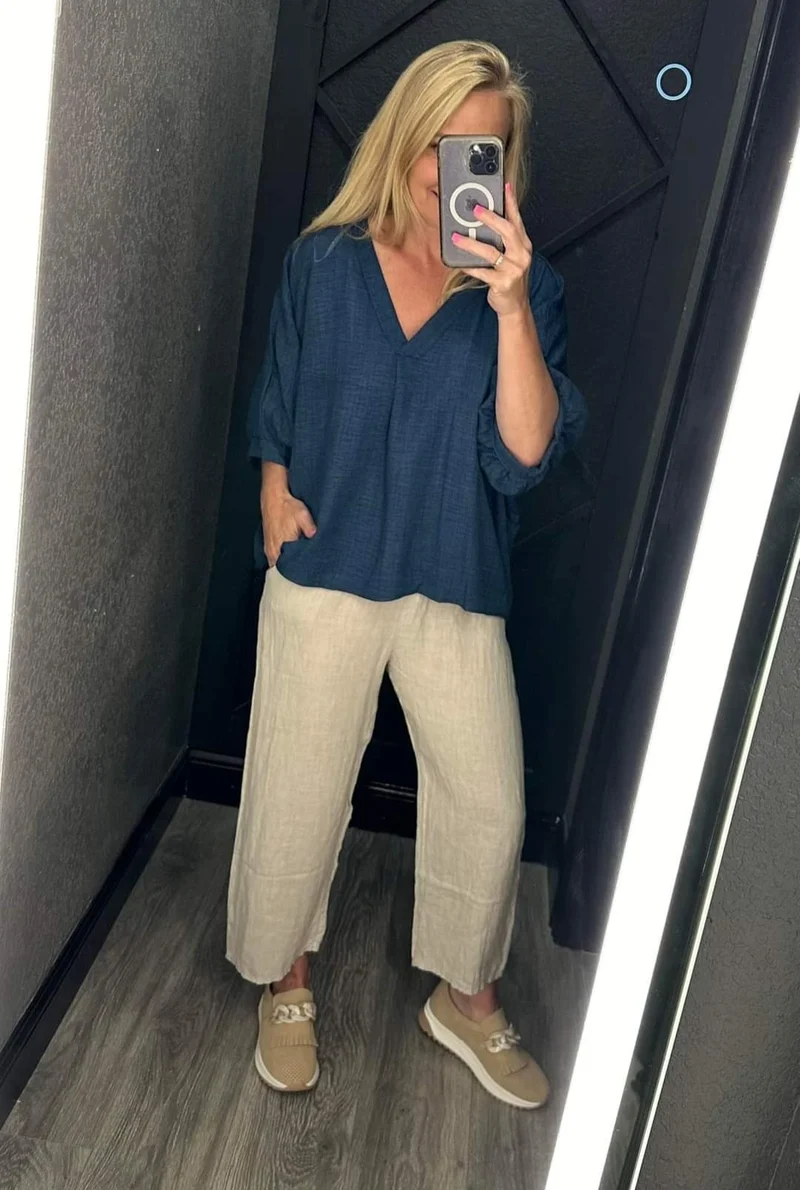 Vanessa Top (Denim)