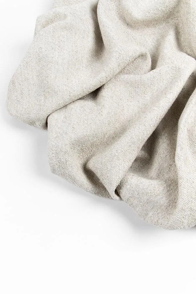 Heavy Linen Cotton Fabric & Bedspread "Grimaldi" - 280cm wide - OUTLET
