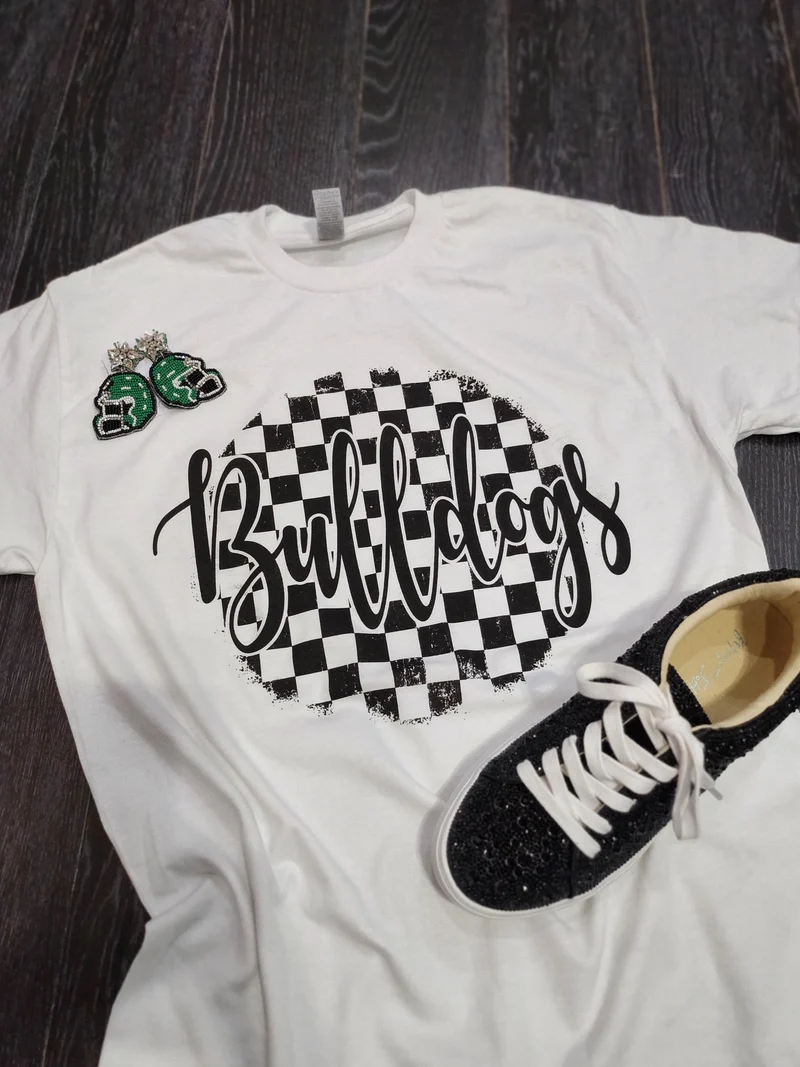 Checkered Bulldogs Spirit Wear (Tioga)