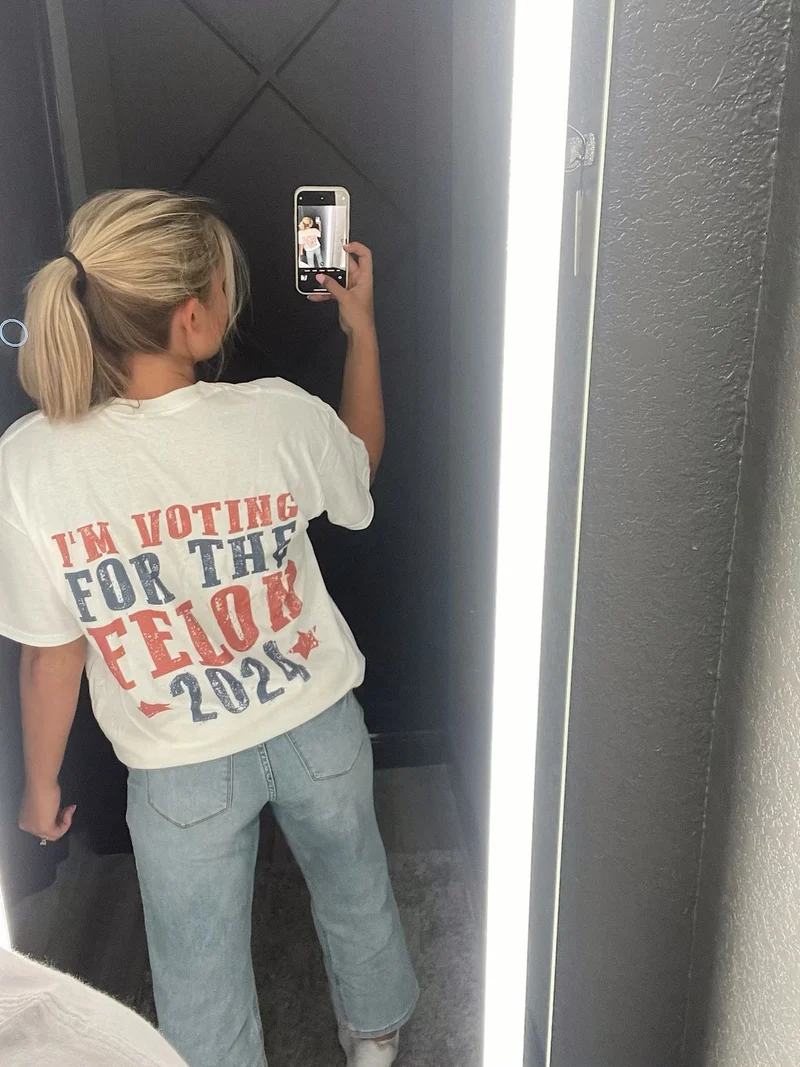 I'm voting for the felon 2024