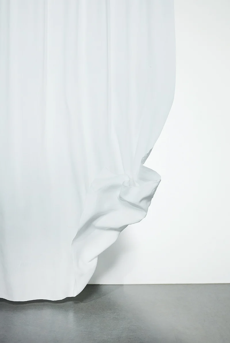 Hemp Curtains in White Color