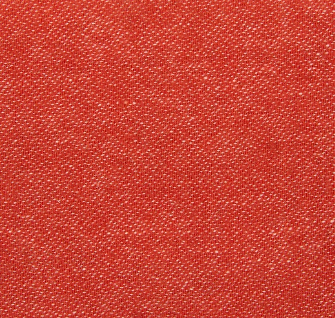 Recycled Wool Curtains Mid-Weight in Paprika Colour