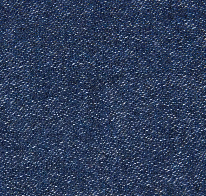 Recycled Wool Curtains Mid-Weight in Marine Blue Colour