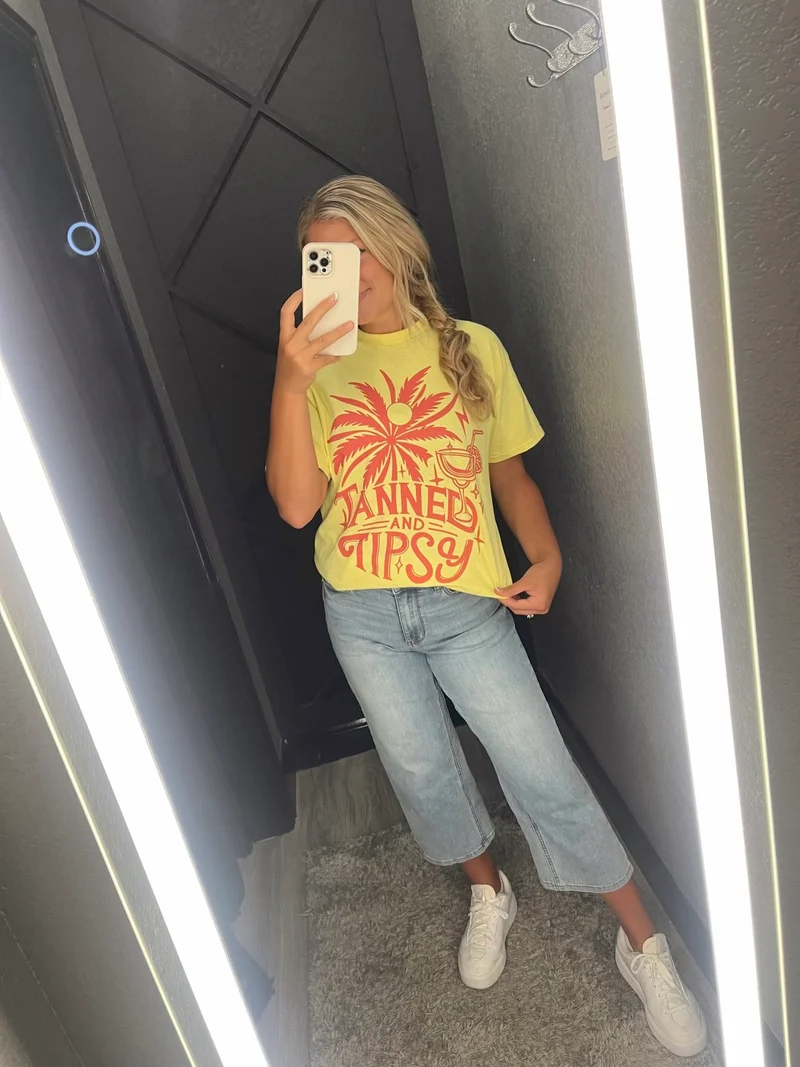 Tanned and Tipsy Tee