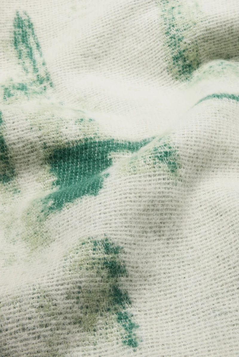 Wool Blanket "Opposite" by Marlene Dallas