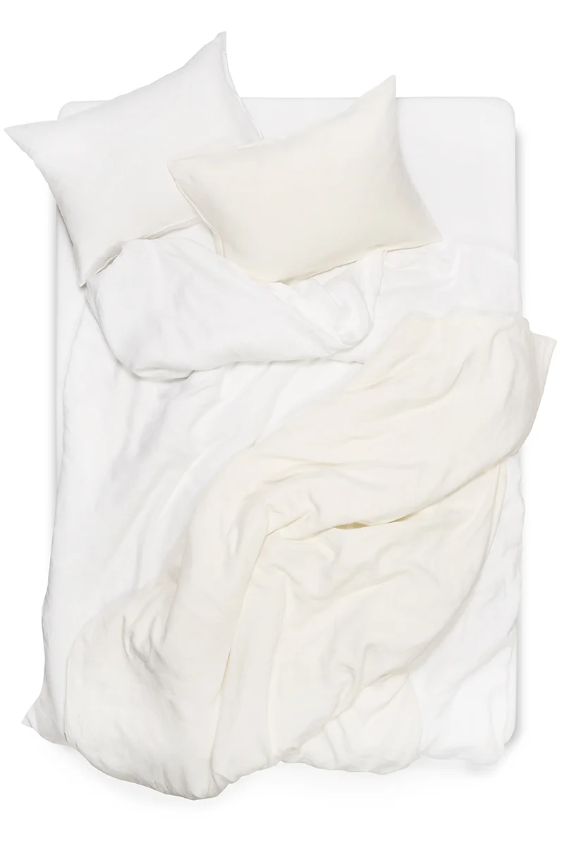 Hemp Bedding in White Color