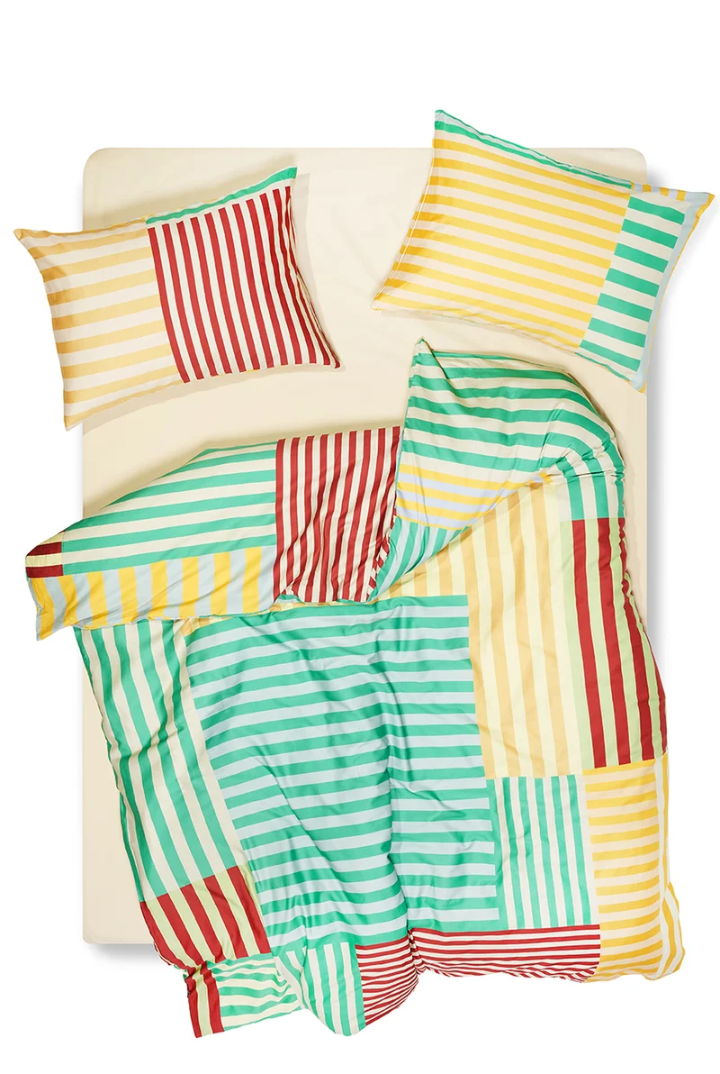 Artist Bedding "Aligned 2" by Céline Cornu