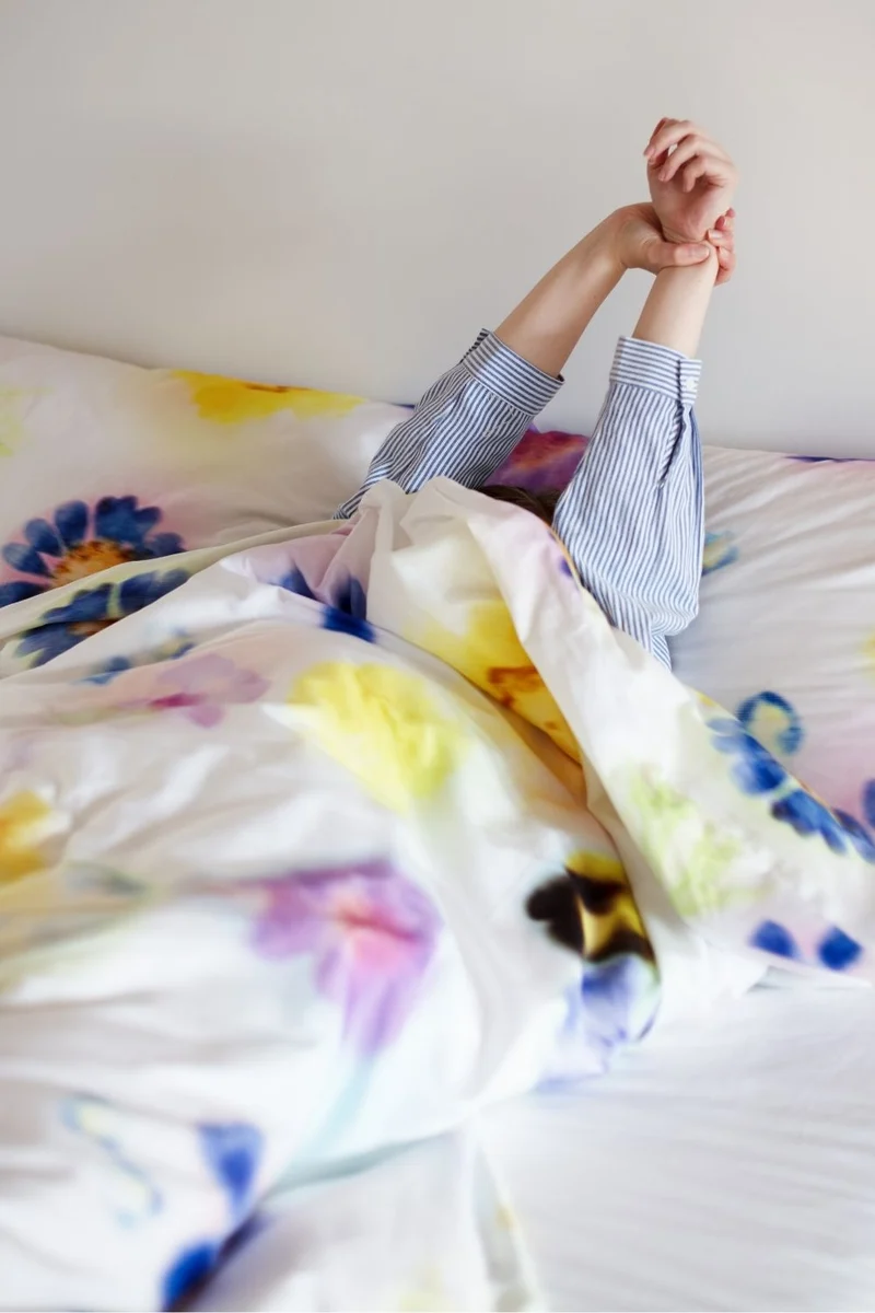 Artist Bedding "Limmat Flowers" by Charlotte Gentsch