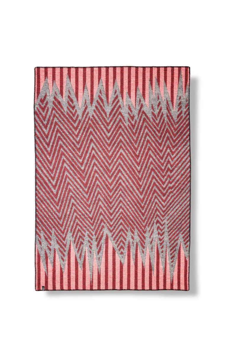 Wool Blanket "Dynamo" by Liz Collins
