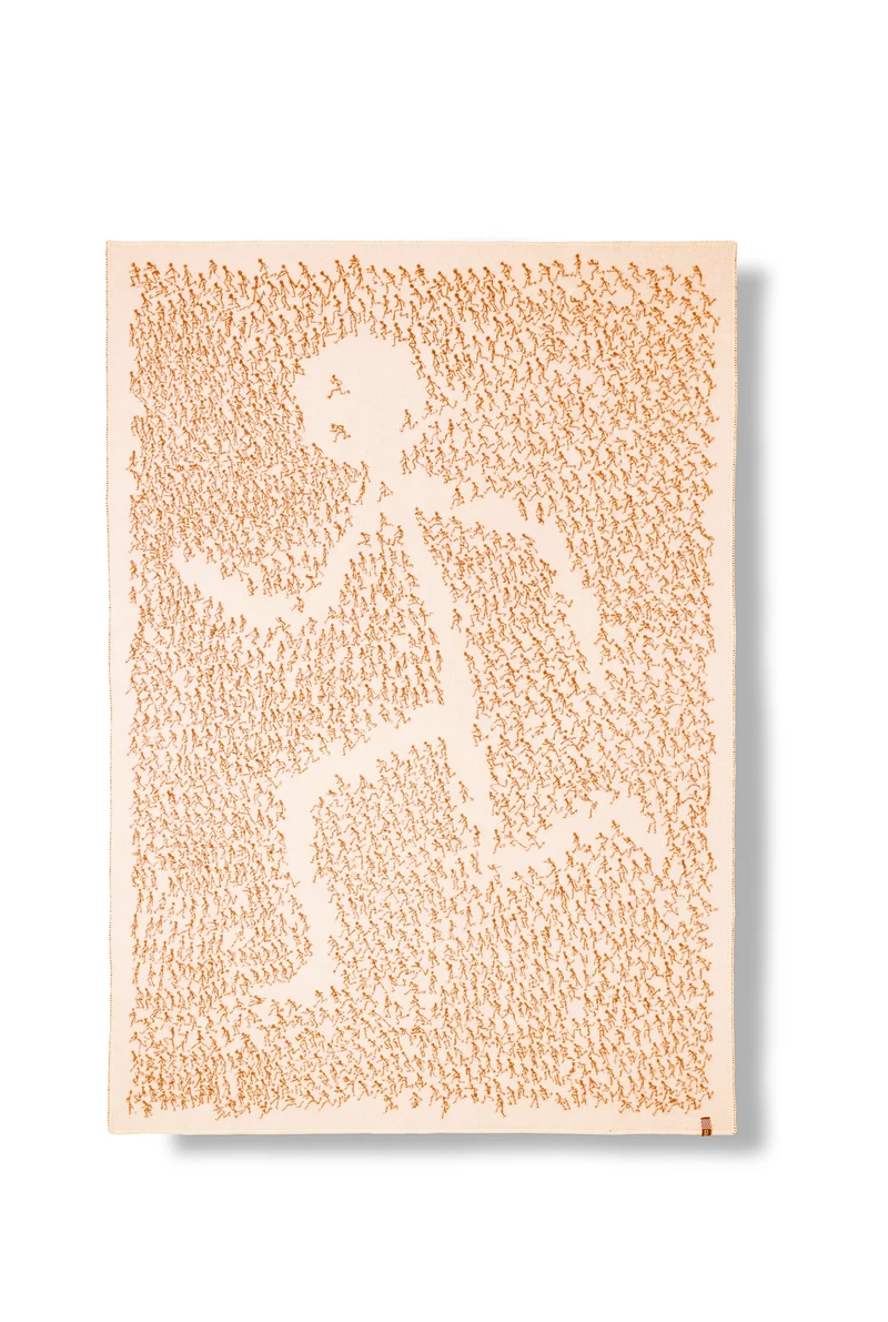 Wool Blanket "Runner" by Jody Barton