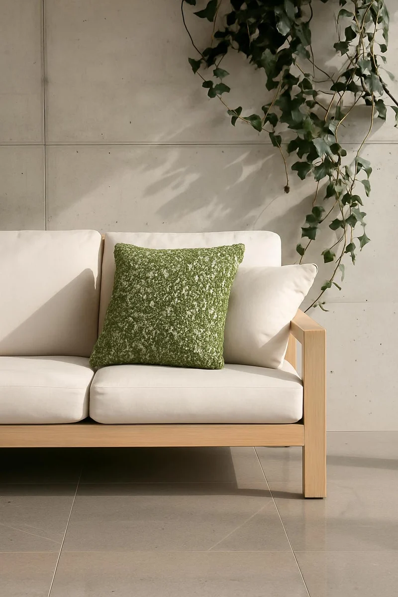 Outdoor / Indoor Cushion "Donata" - Green