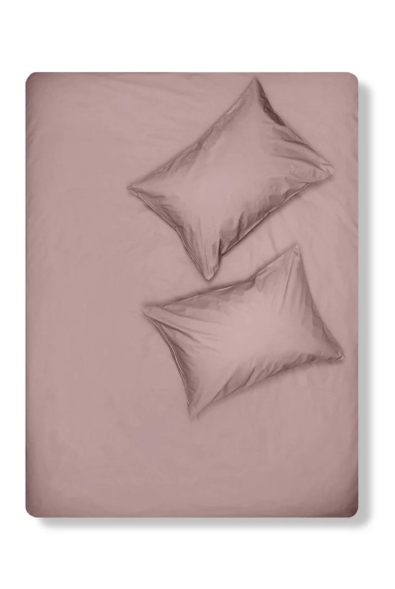Pima Cotton Percale Bedding in Dove Grey Color