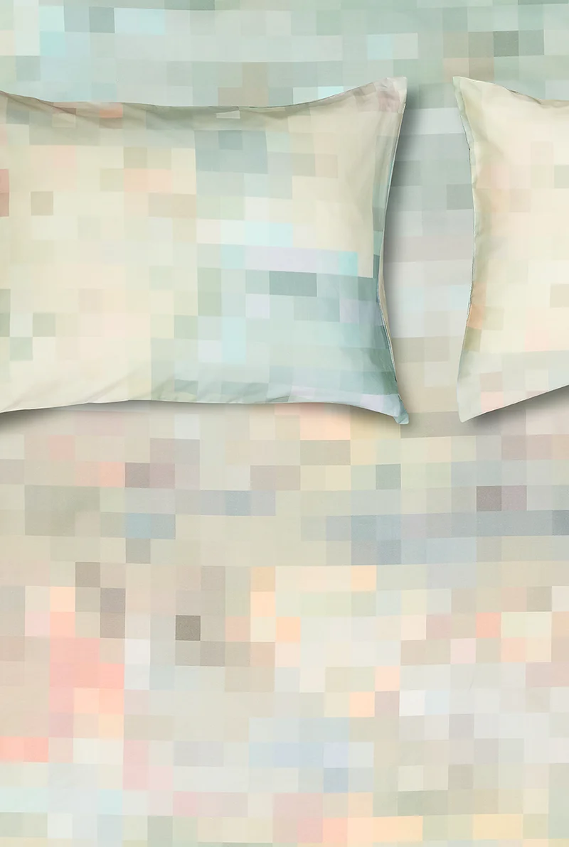 Artist Bedding "Meadow Pixel - Autumn " by Michele Rondelli