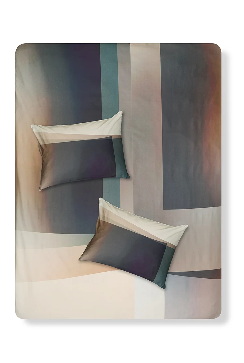 Artist Bedding "Overlay Midnight" by Michele Rondelli
