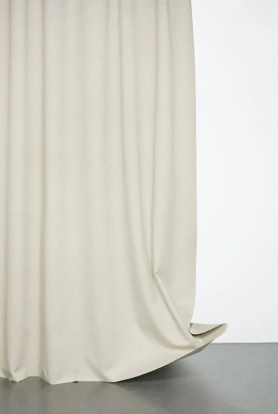 Blackout Curtains (Double Sided Linen Weave ) in Dune