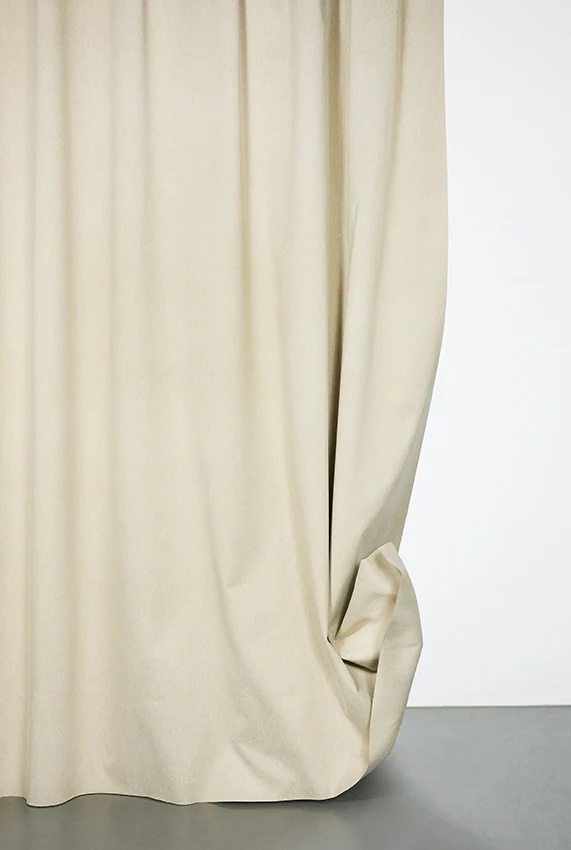 Blackout Curtains (Double Sided Linen Weave ) in Beige