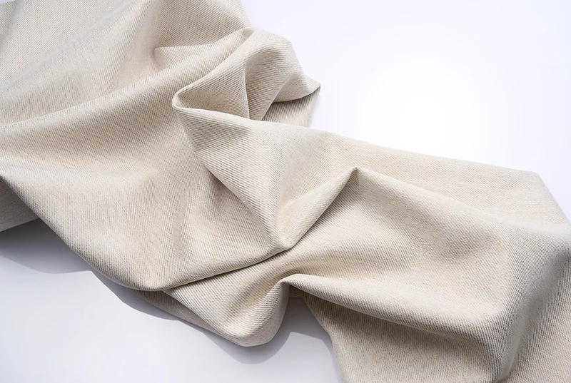 Blackout Curtains (Double Sided Linen Weave ) in Sand