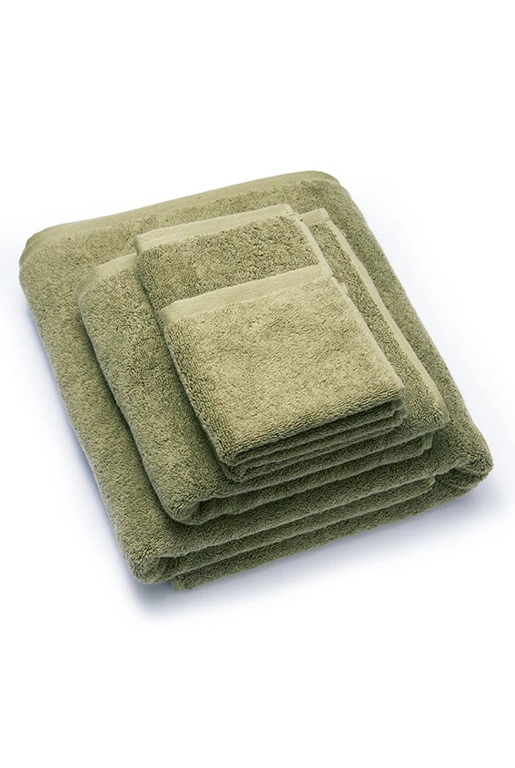 Organic Cotton Towels – Olive