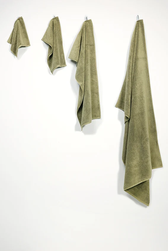 Organic Cotton Towels – Olive