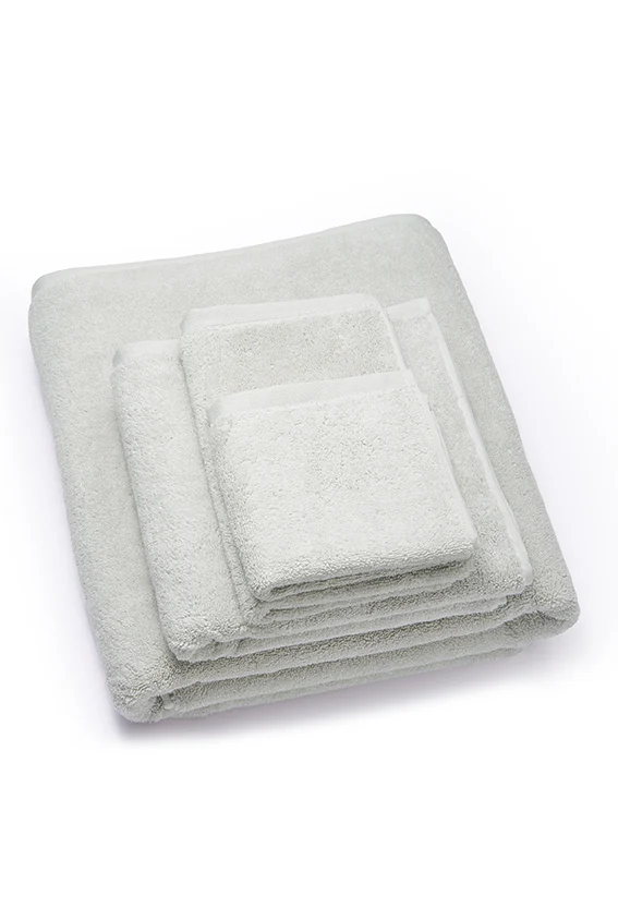 Organic Cotton Towels – Marble Grey