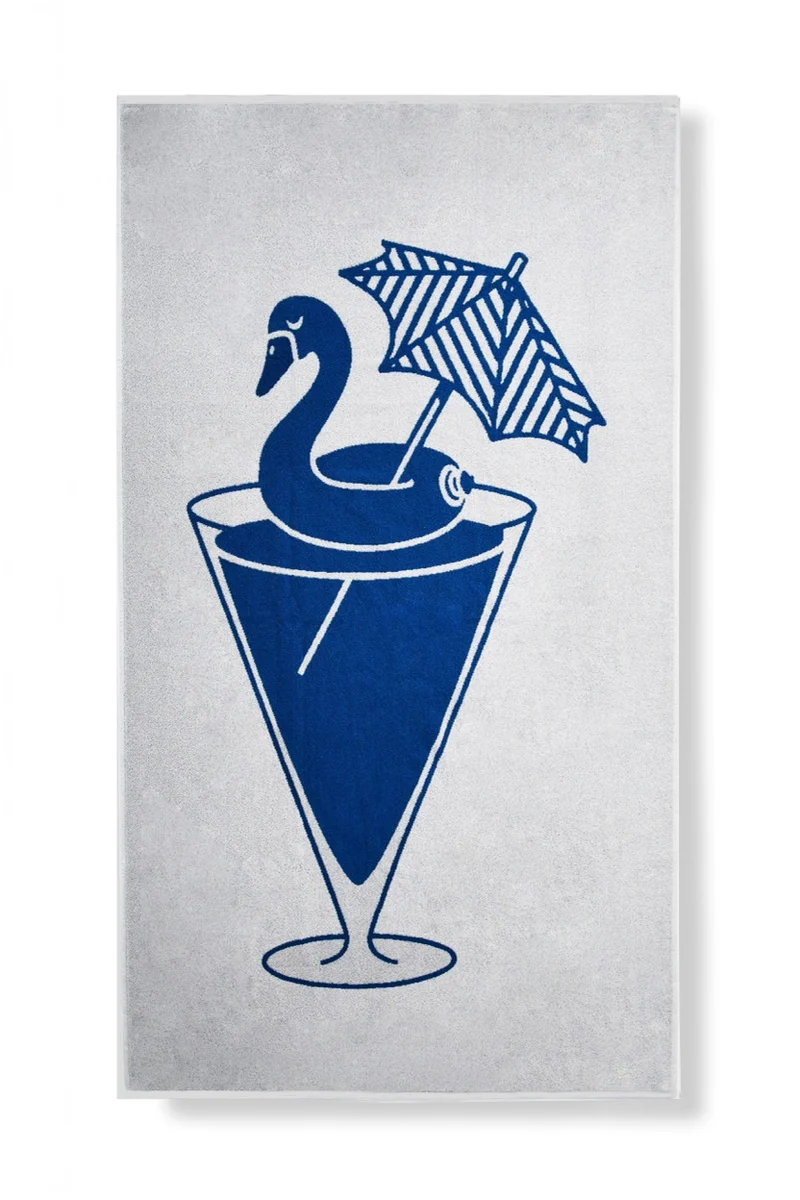 Beach Towel "Spritz" by ZigZagZurich x Tiefenentspannt - XL 100% Cotton